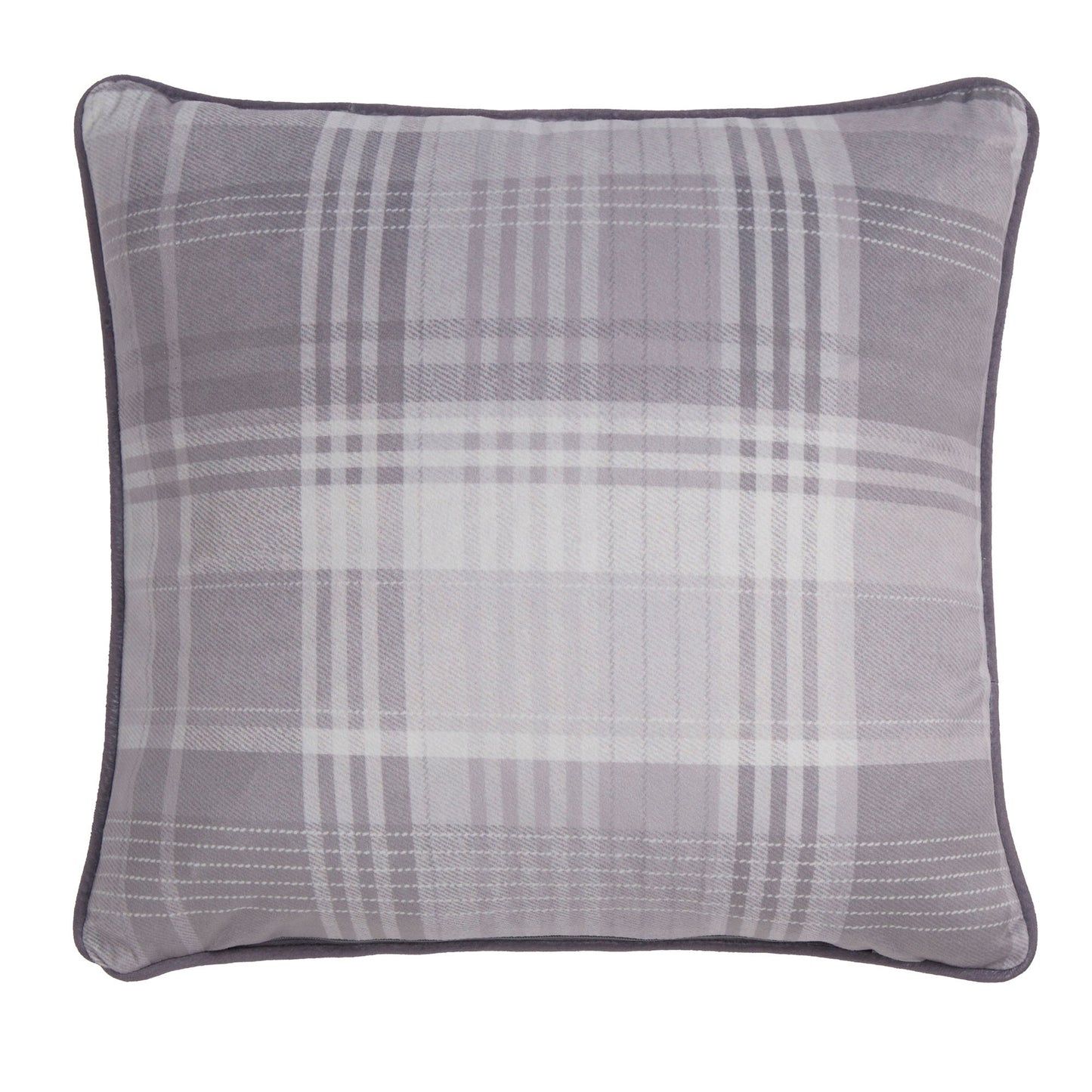 Forest Animals Cushion by Dreams & Drapes Lodge in Grey 43 x 43cm - Cushion - Dreams & Drapes Lodge
