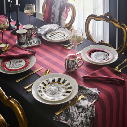 Festivo Porcelain Side Plates 4 Pack in Multicolour - Side Plate (4 Pack) - Laurence Llewelyn-Bowen