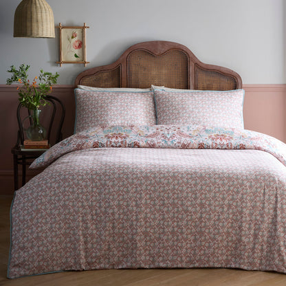 Floral Damask Duvet Cover Set in Multi