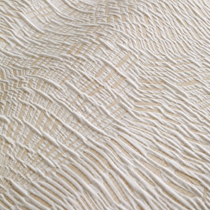 Fossil Jacquard Duvet Cover Set in Natural