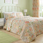 Flourette Bedspread by Dreams & Drapes Design in Natural 200cm X 230cm - Bedspread - Dreams & Drapes Design