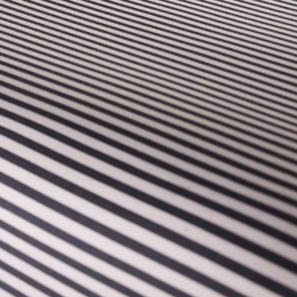 Festivo Circus Stripe 28cm Fitted Bed Sheet in Black - 28cm Fitted Bed Sheet - Laurence Llewelyn-Bowen