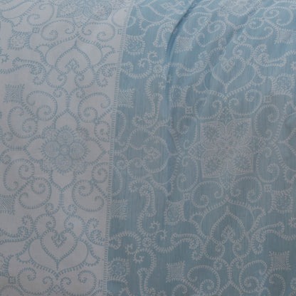 Frampton Duvet Cover Set by Dreams & Drapes Design in Blue - Duvet Cover Set - Dreams & Drapes Design