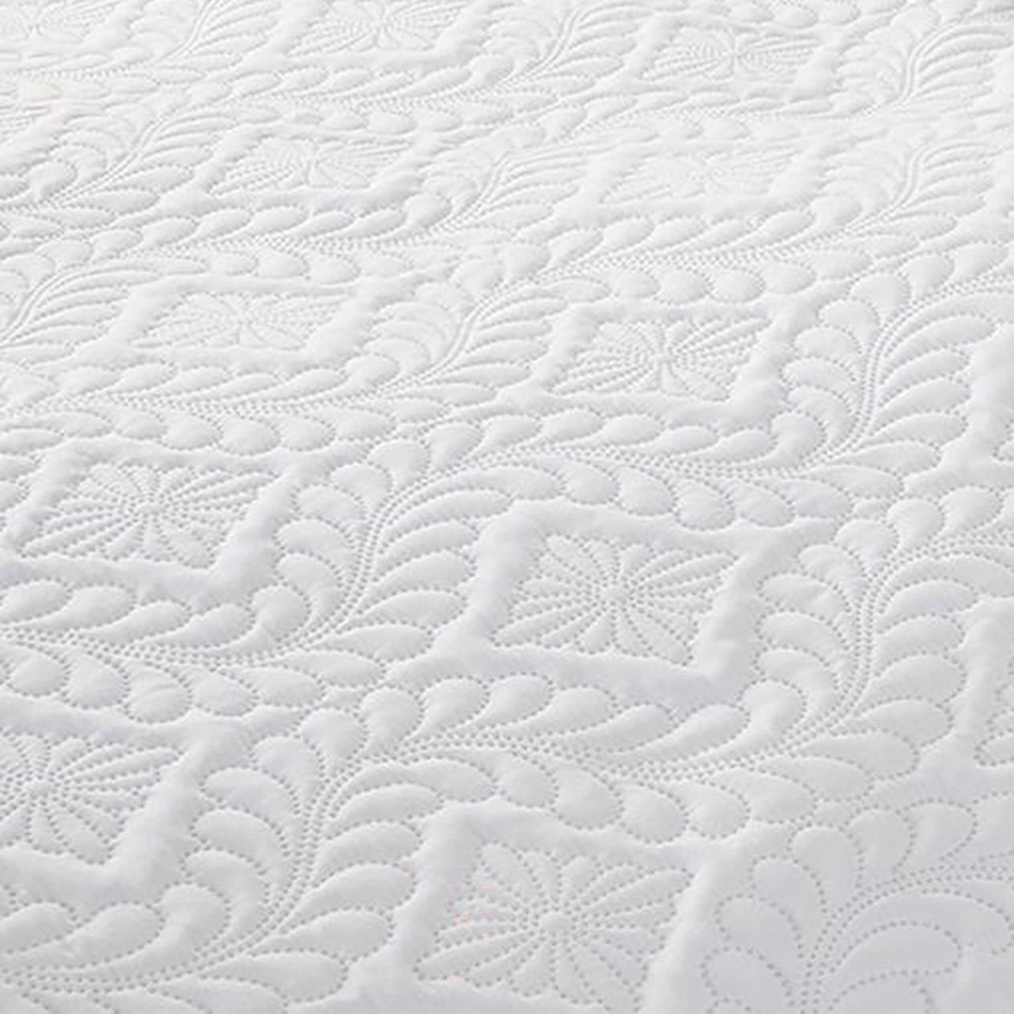 Gianna Bedspread by Serene in White 230cm X 200cm - Bedspread - Serene
