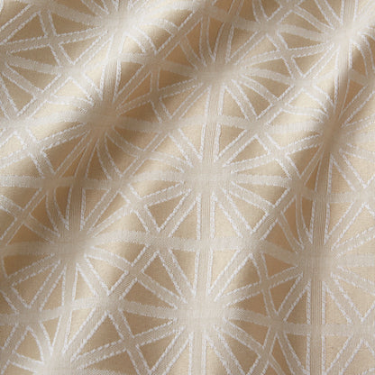 Geo Jacquard Duvet Cover Set in Natural - Duvet Cover Set - Appletree