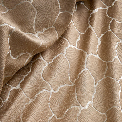 Ginko Jacquard Duvet Cover Set in Natural