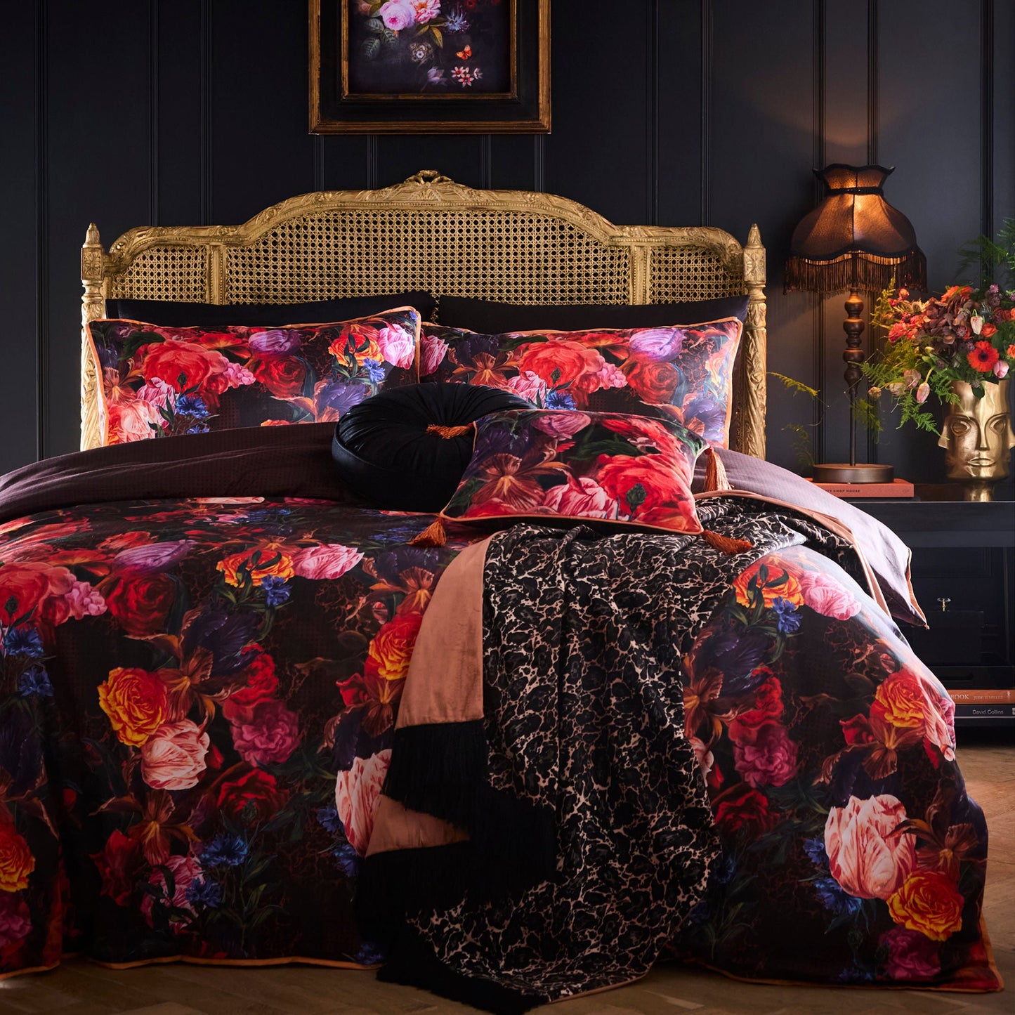 Grande Chintz Cushion in Multi 43 x 43cm - Cushion - Laurence Llewelyn-Bowen
