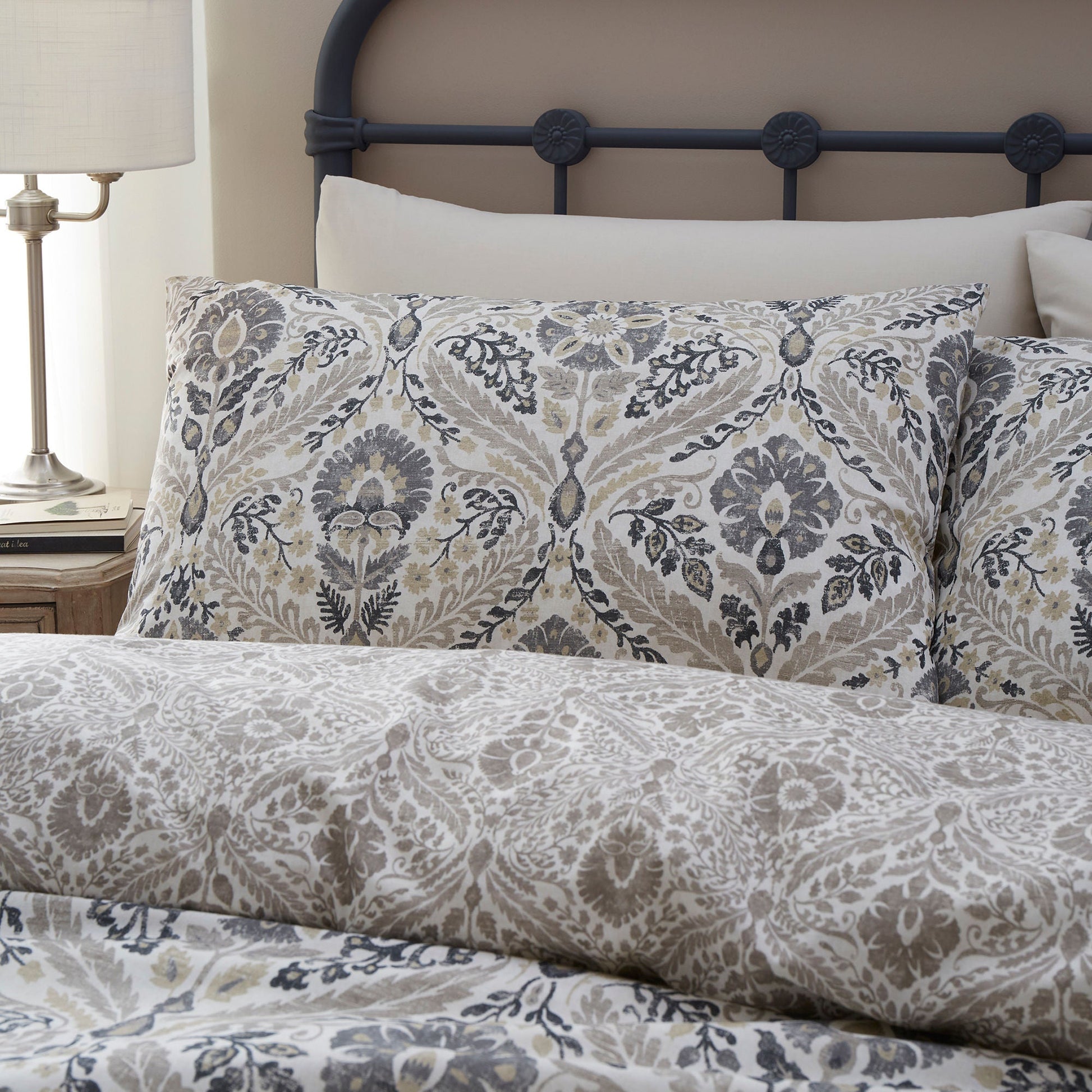 Harriet Duvet Cover Set in Natural - Duvet Cover Set - Dreams & Drapes