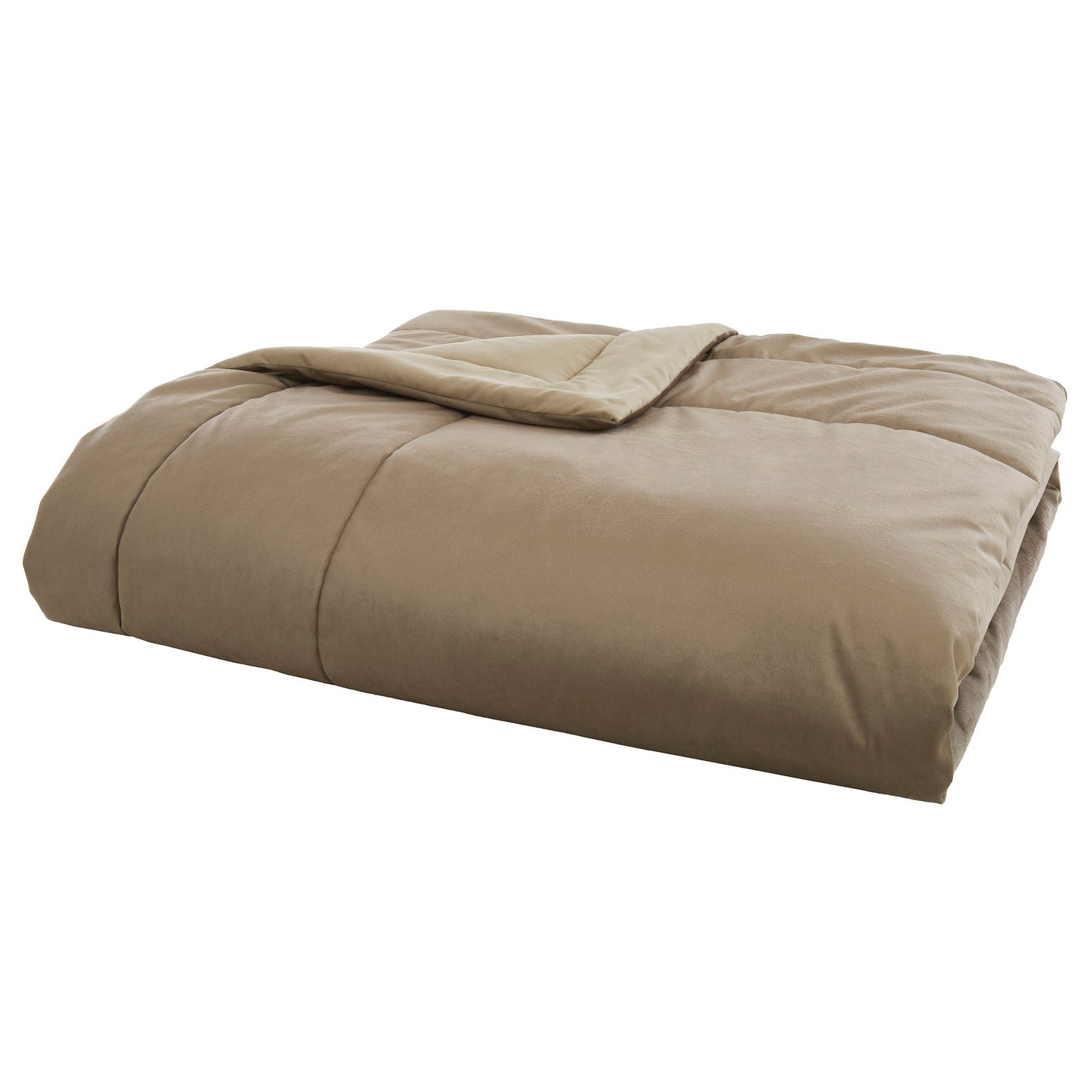 Harlan Bedspread in Taupe 235 x 235cm