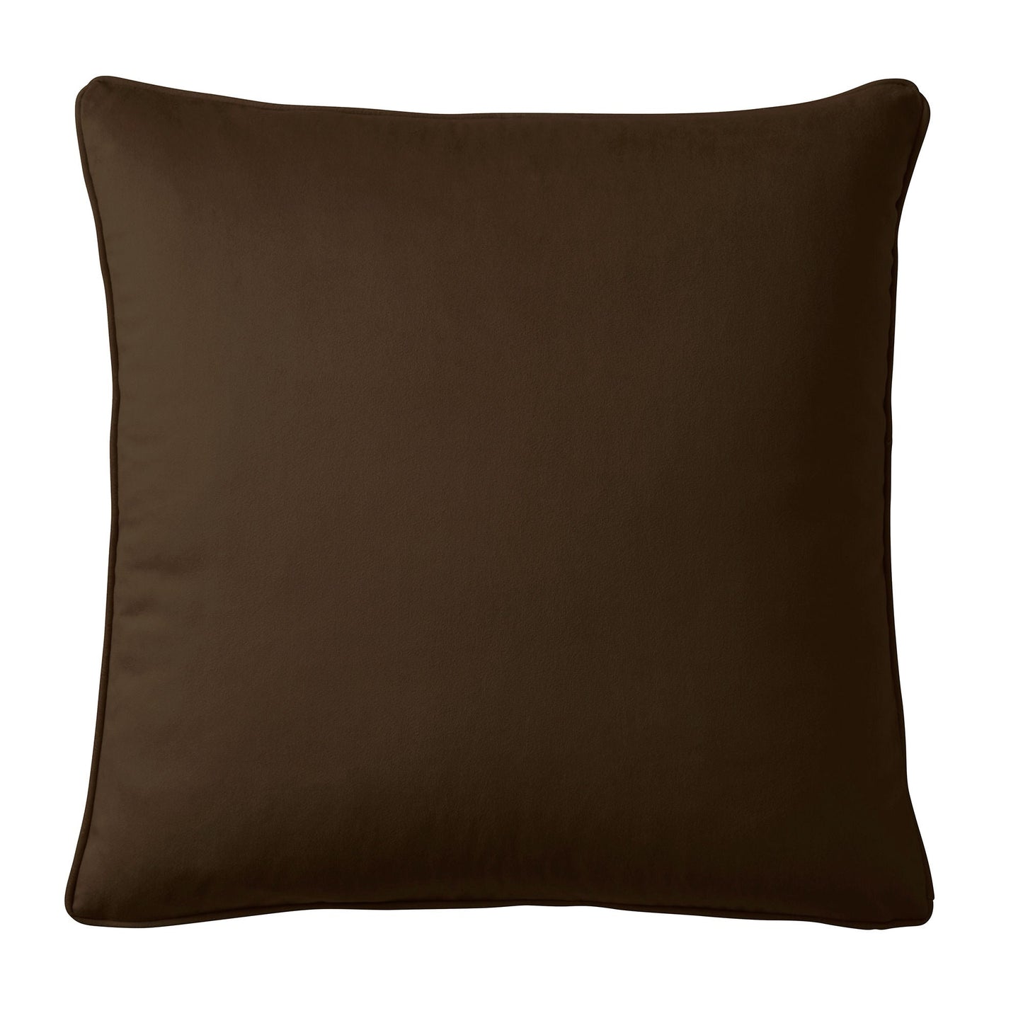 Harlan Velvet Cushion in Chocolate 55 x 55cm - Cushion - Appletree