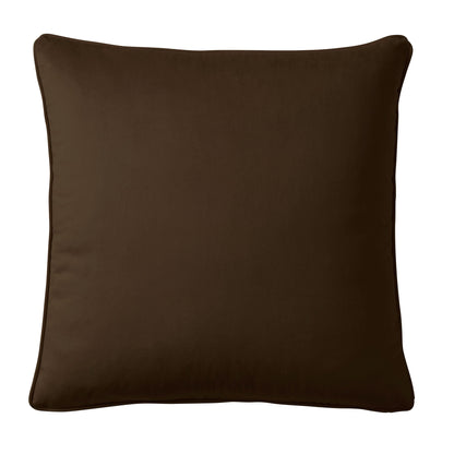 Harlan Velvet Cushion in Chocolate 55 x 55cm - Cushion - Appletree