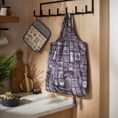 Ulster Weavers Herbs & Spices Pot Mitt One Size in Grey - Pot Mitt - Ulster Weavers