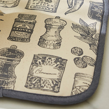 Ulster Weavers Herbs & Spices Pot Mitt One Size in Grey - Pot Mitt - Ulster Weavers
