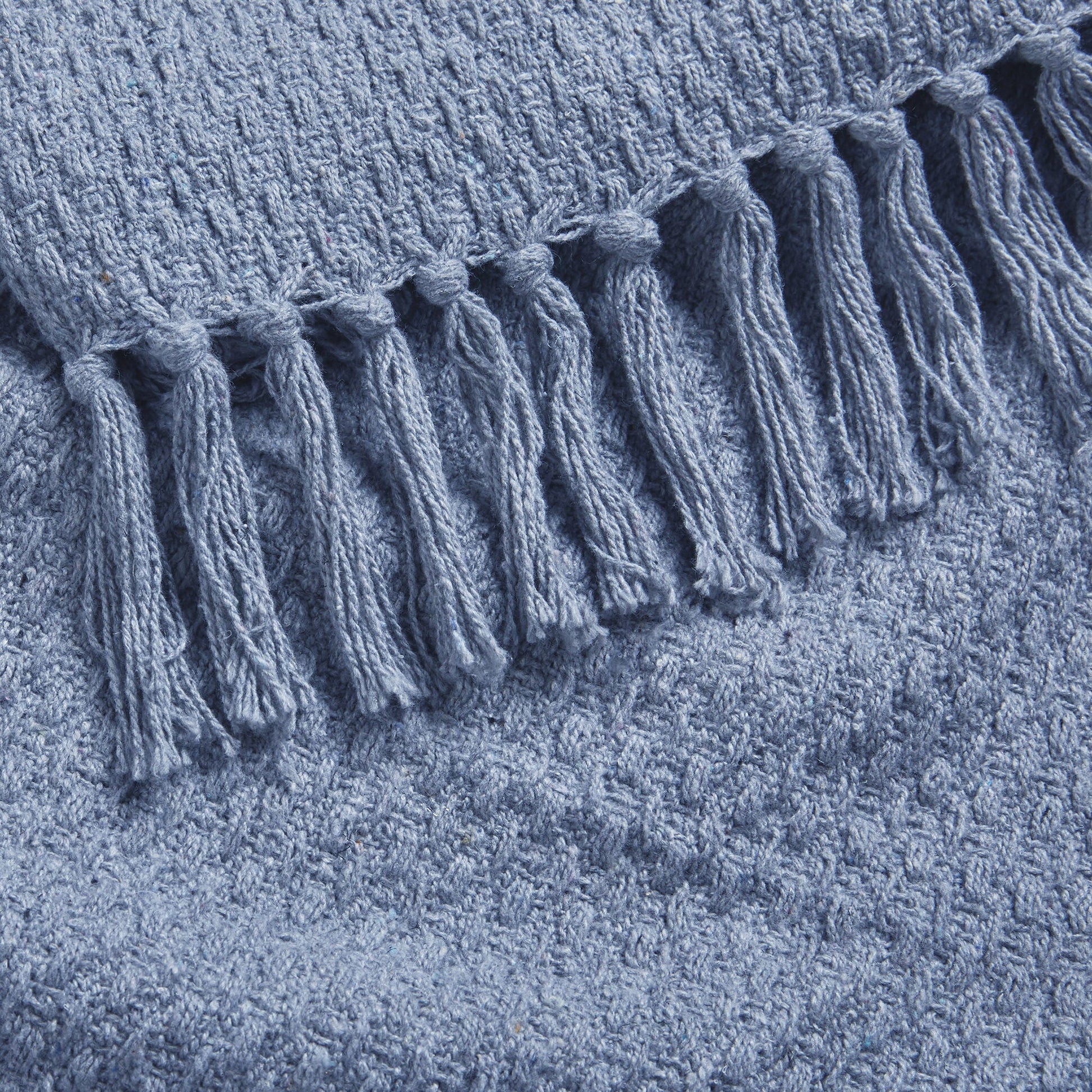 Hayden Throw by Drift Home in Blue 130 x 180cm - Throw - Drift Home