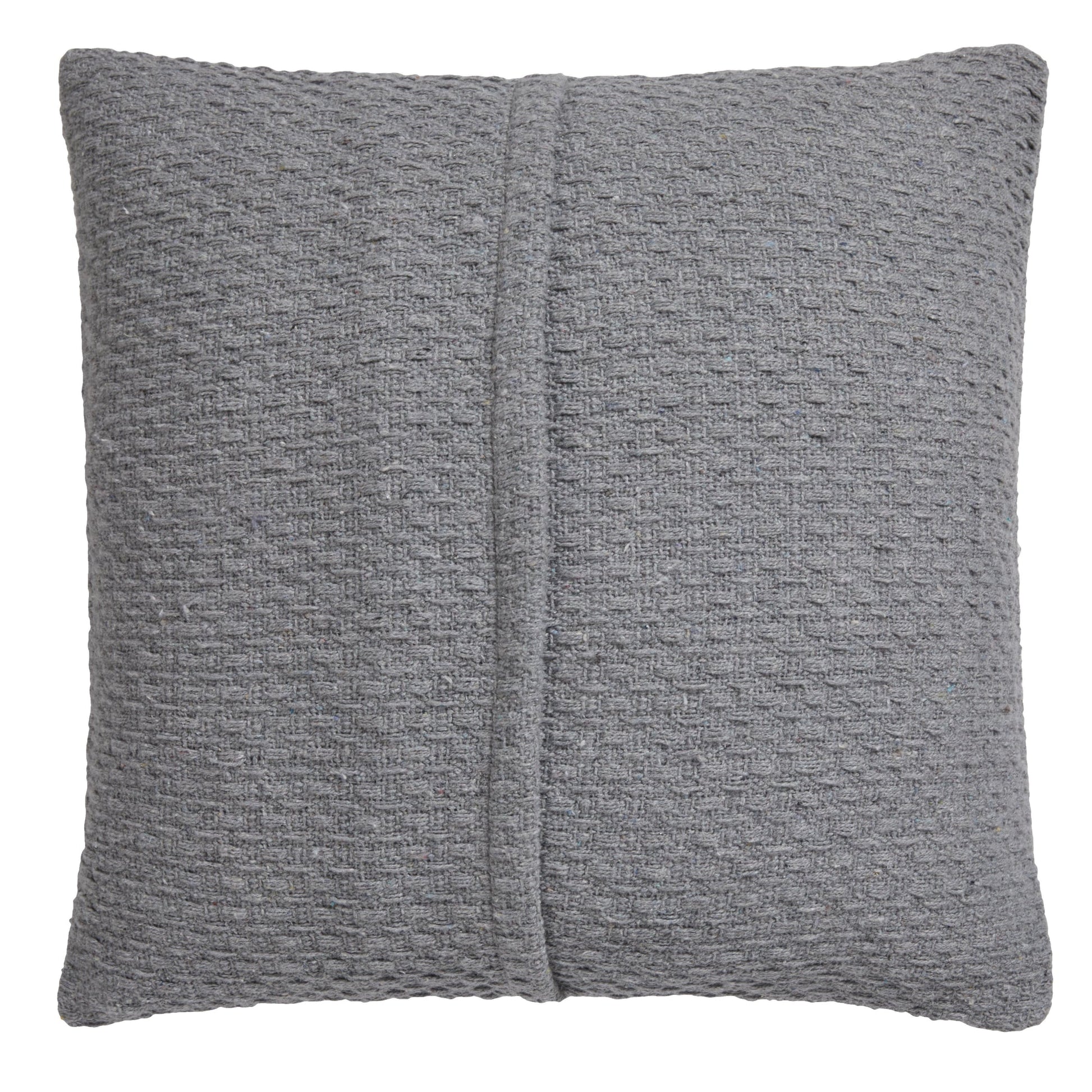 Hayden Filled Cushion by Drift Home in Grey 43 x 43cm - Filled Cushion - Drift Home