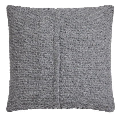 Hayden Filled Cushion by Drift Home in Grey 43 x 43cm - Filled Cushion - Drift Home