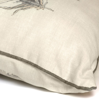 Idaho Cushion by Fusion in Charcoal 43 x 43cm - Cushion - Fusion