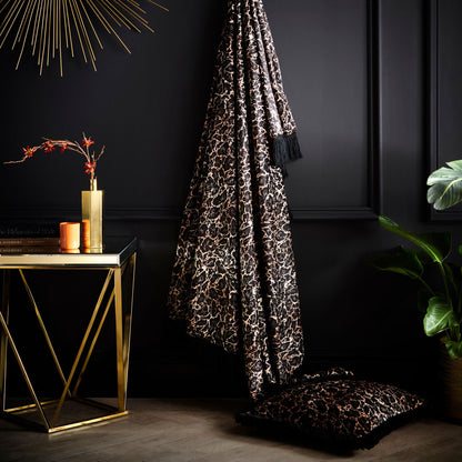 Josephine Throw in Gold 130 x 180cm - Throw - Laurence Llewelyn-Bowen