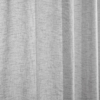 Kayla Voile Panel by Drift Home in Grey - Voile Panel - Drift Home