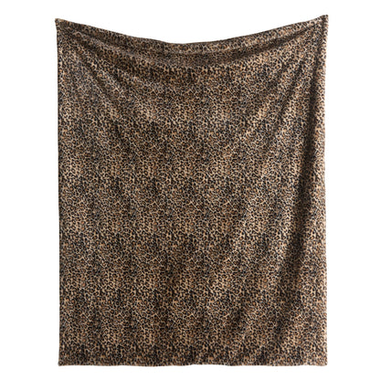 Leopard Throw in Natural 150 x 200cm - Throw - Fusion