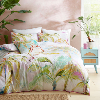 Leilani Duvet Cover Set by Appletree Style in Green - Duvet Cover Set - Appletree Style