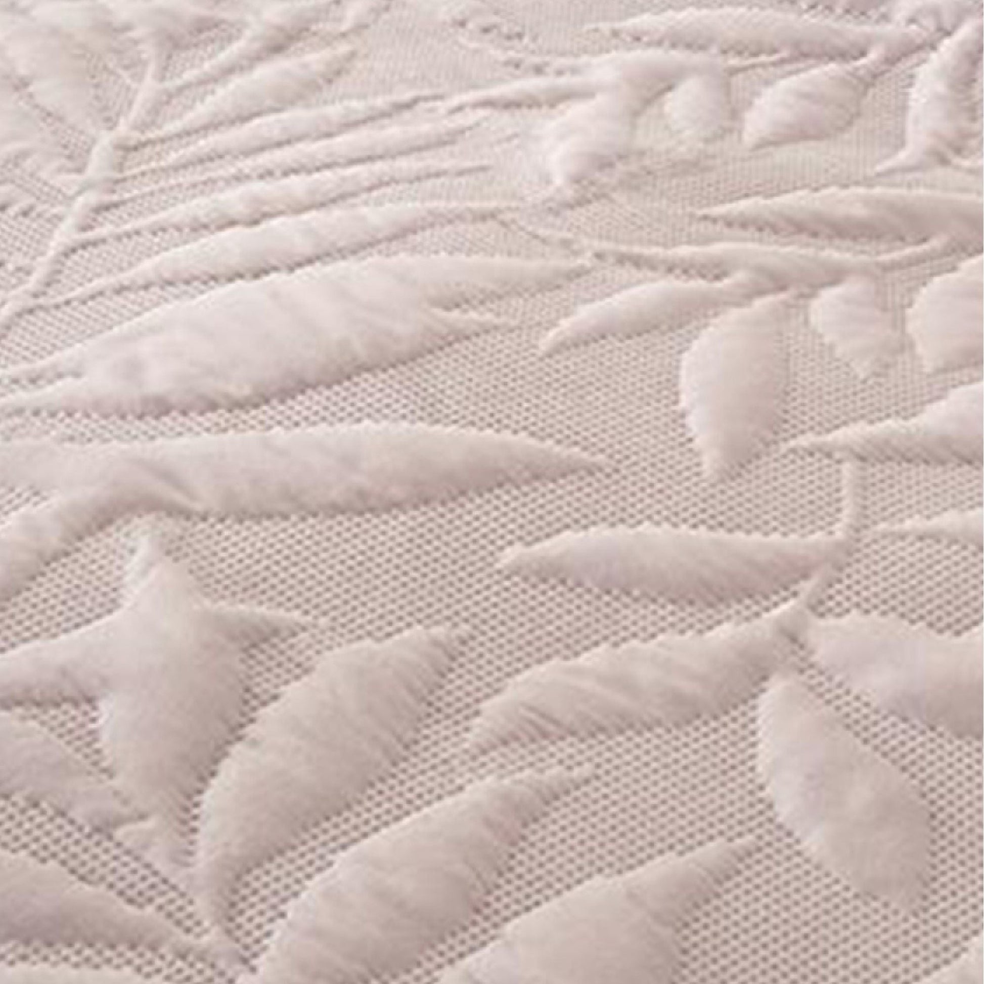 Luana Duvet Cover Set by Serene in Blush - Duvet Cover Set - Serene