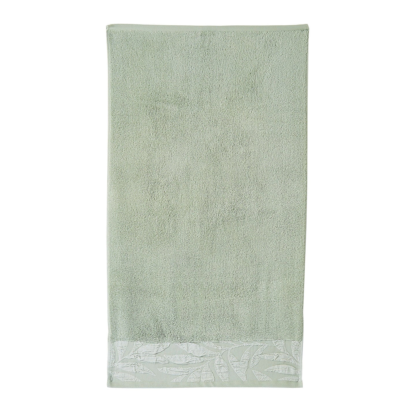 Lacie Towels by Dreams & Drapes Bathroom in Steel/Sage - Towels - Dreams & Drapes Bathroom