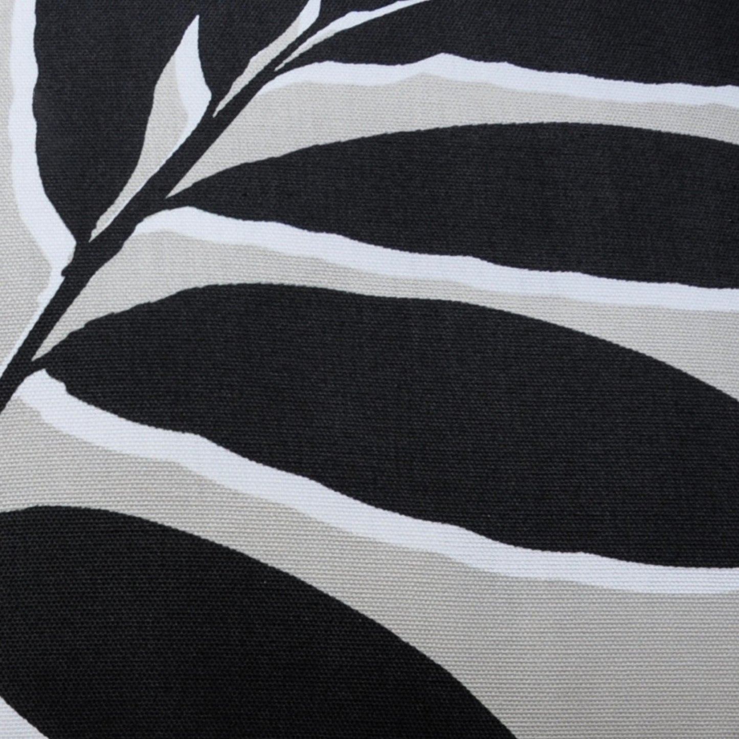 Leaf Print Filled Cushion by Fusion in Natural 43 x 43cm - Filled Cushion - Fusion