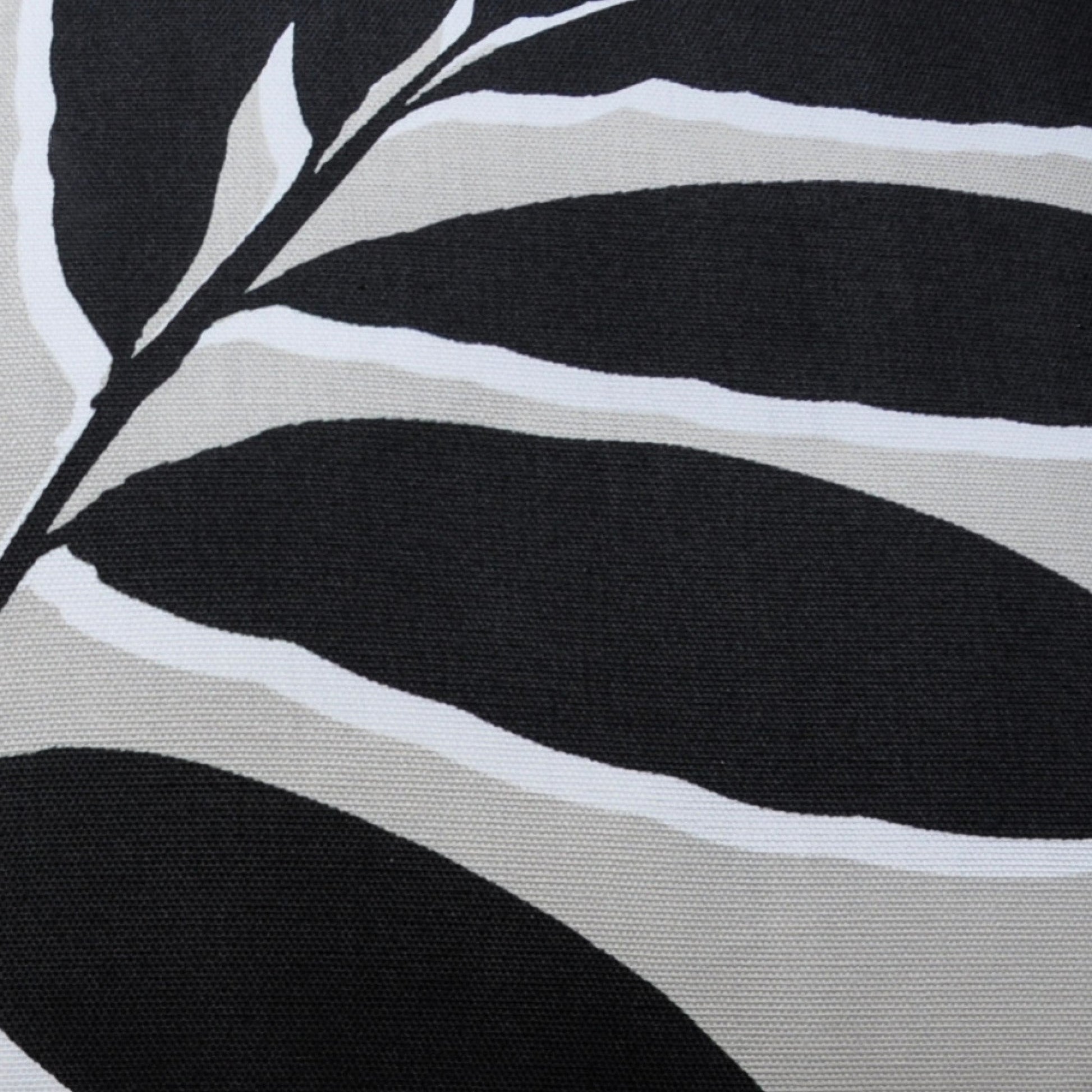 Leaf Print Filled Cushion by Fusion in Natural 43 x 43cm - Filled Cushion - Fusion