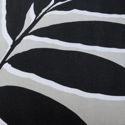 Leaf Print Filled Cushion by Fusion in Natural 43 x 43cm - Filled Cushion - Fusion