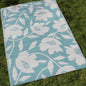 Luna Outdoor Outdoor Rug by Fusion in Duck Egg 120 x 170cm - Outdoor Rug - Fusion