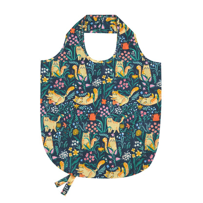 Marmalade Meadow Foldable Tote Bag Medium in Navy
