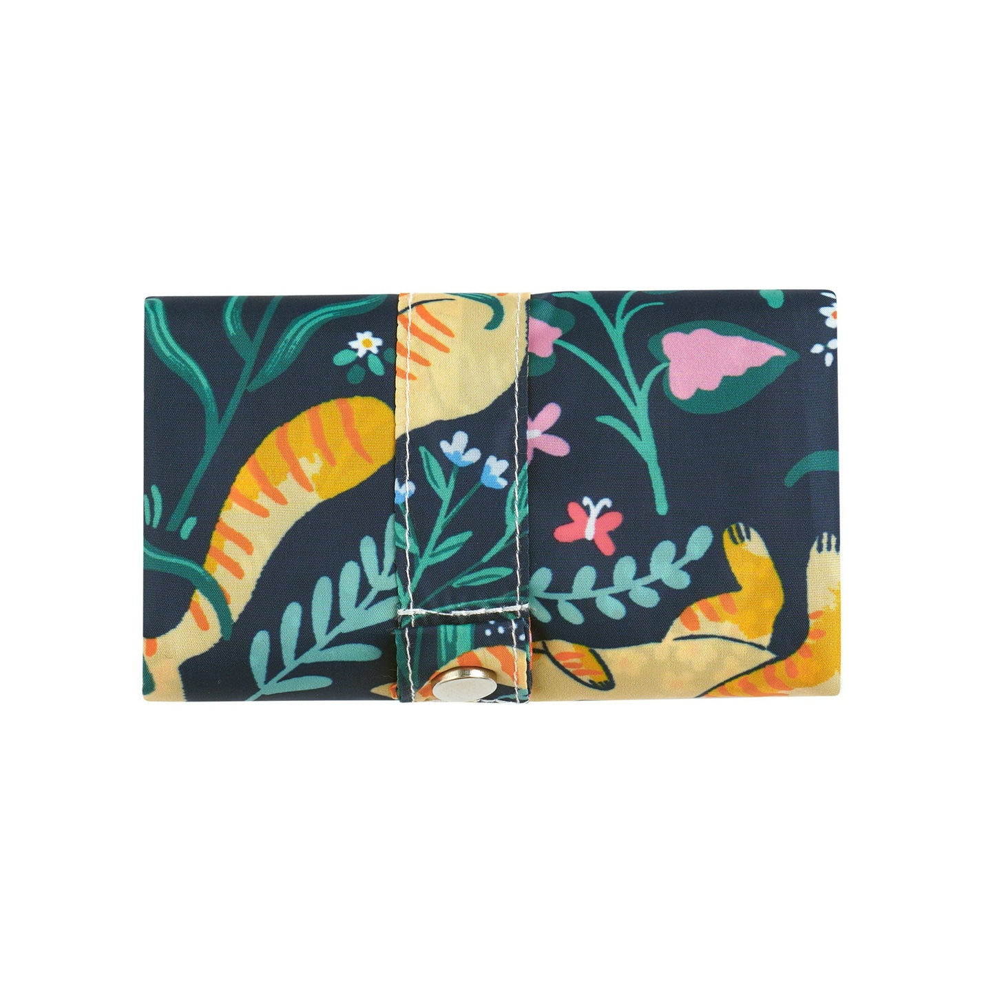 Marmalade Meadow Foldable Tote Bag Medium in Navy
