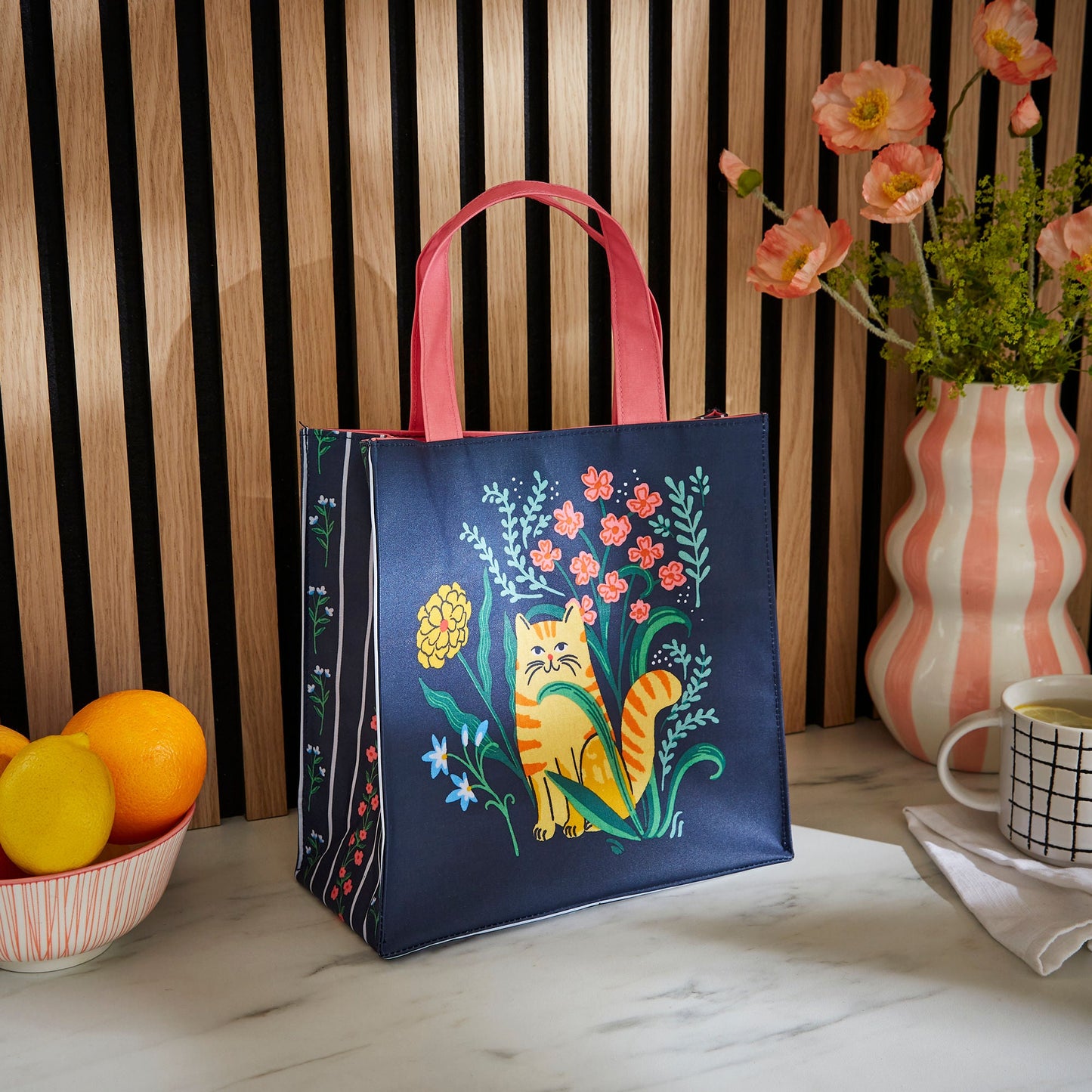Marmalade Meadow PVC Bag Small in Navy