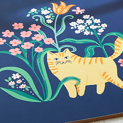 Marmalade Meadow Placemat 4 Pack in Navy