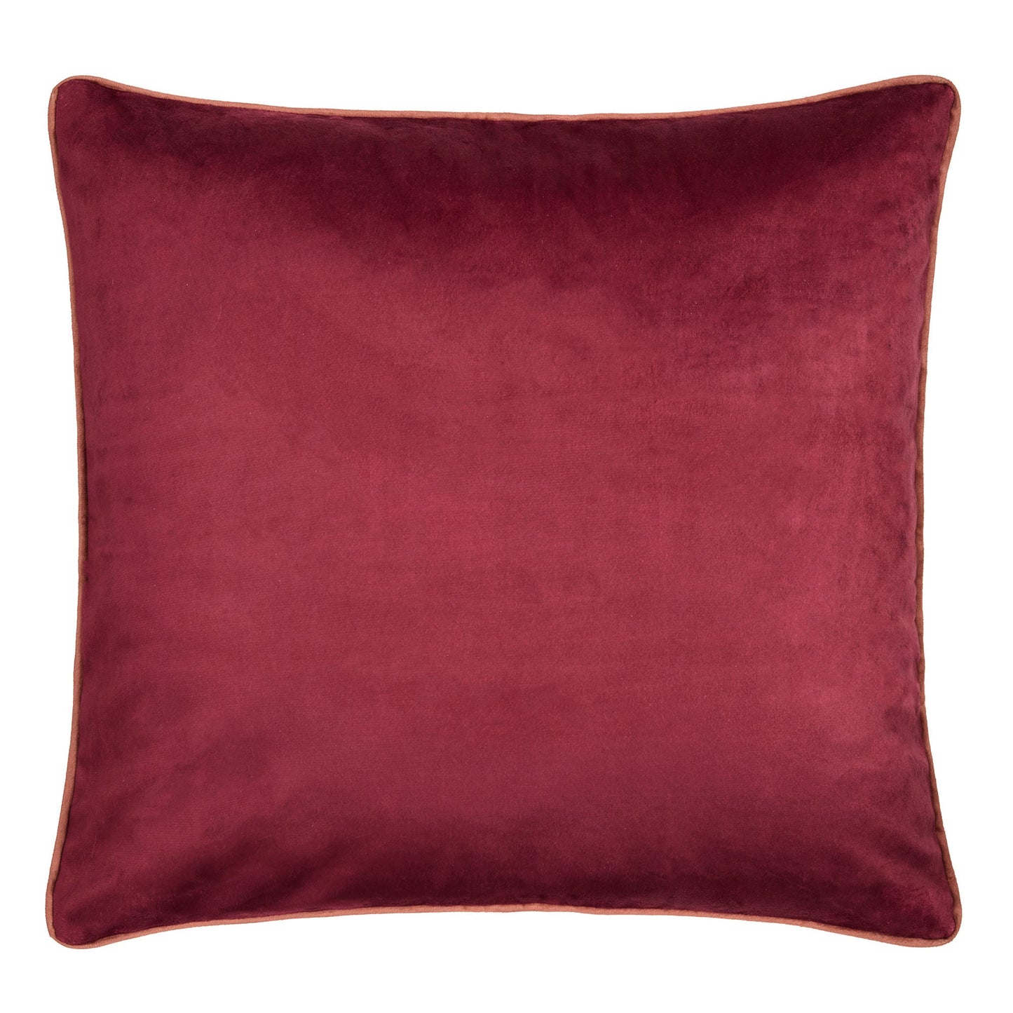 Morris Major Chintz Cushion in Burgundy 55 x 55cm - Cushion - Laurence Llewelyn-Bowen