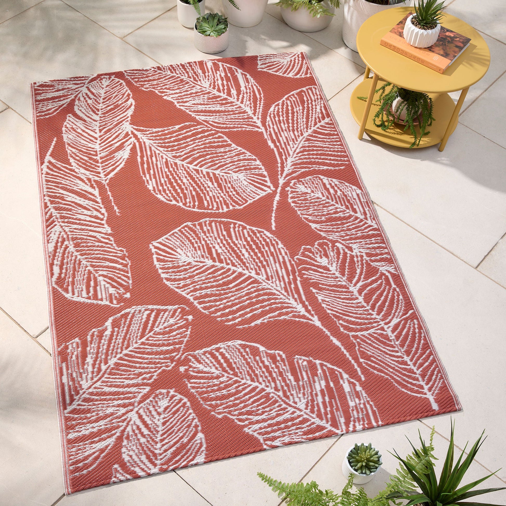 Matteo Outdoor Rug by Fusion in Terracotta 120 x 170cm - Outdoor Rug - Fusion