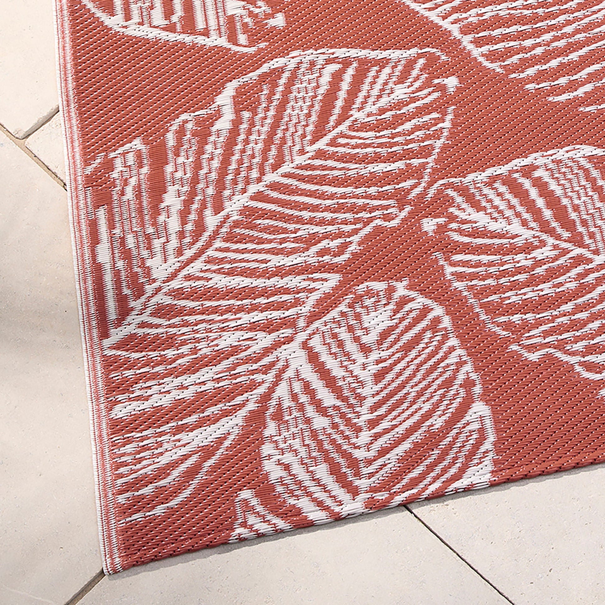 Matteo Outdoor Rug by Fusion in Terracotta 120 x 170cm - Outdoor Rug - Fusion