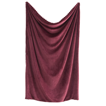 Morritz Bedspread in Burgundy 130 x 180cm - Bedspread - Appletree