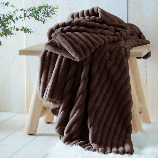 Morritz Bedspread in Chocolate 130 x 180cm - Bedspread - Appletree