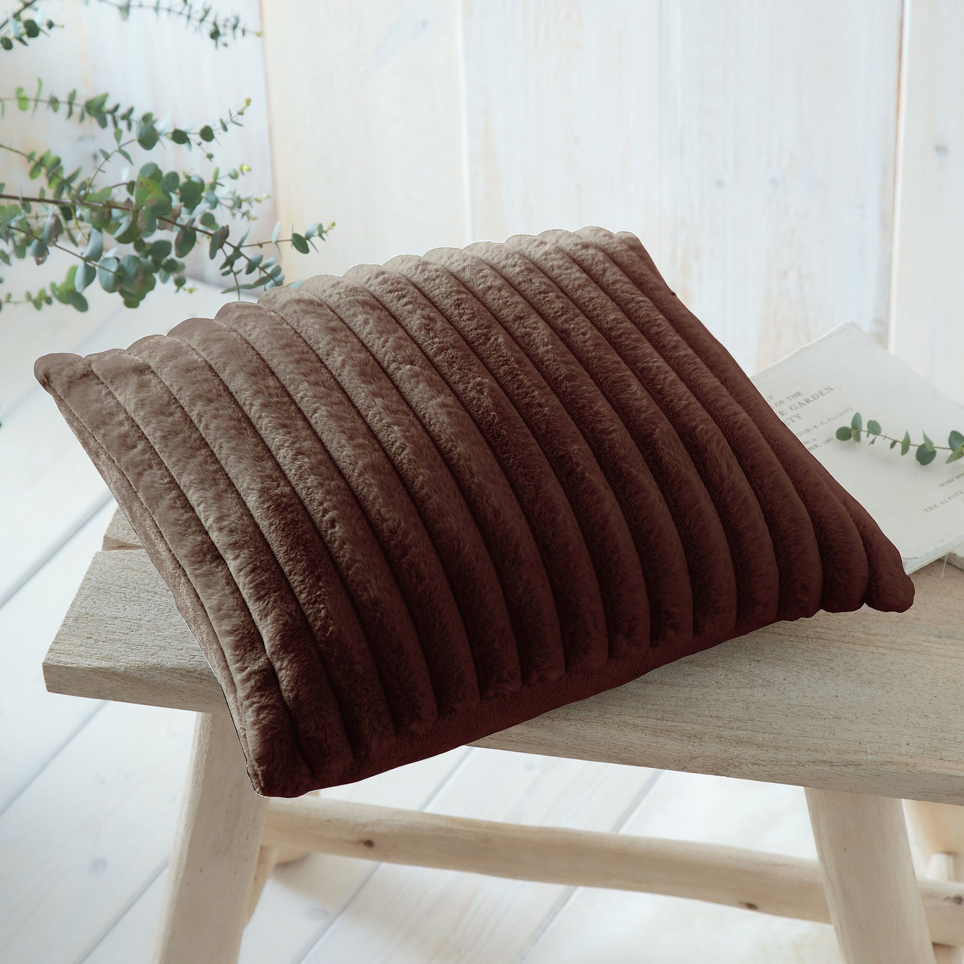 Morritz Cushion in Chocolate 43 x 43cm - Cushion - Appletree