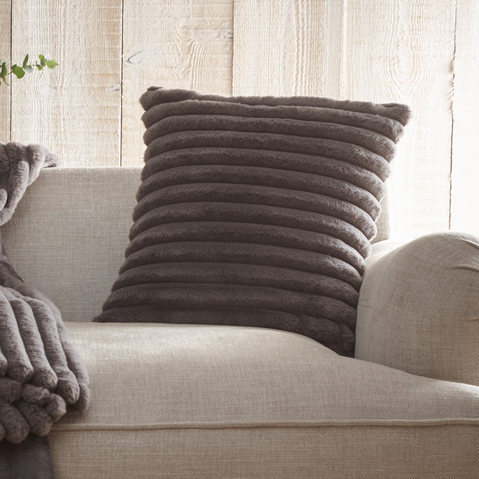 Morritz Cushion by Appletree Hygge in Charcoal 43 x 43cm - Cushion - Appletree Hygge