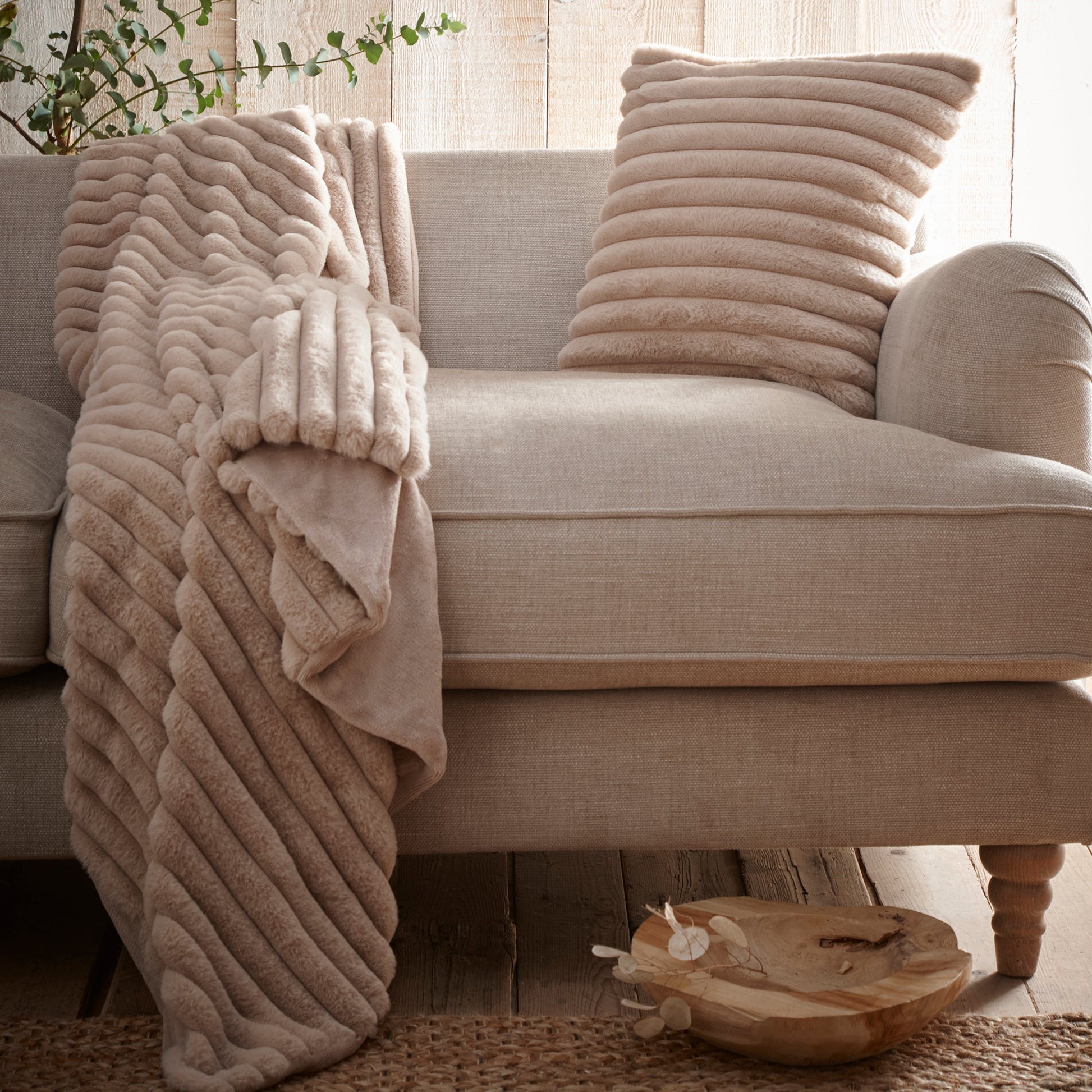 Morritz Cushion by Appletree Hygge in Natural 43 x 43cm - Cushion - Appletree Hygge