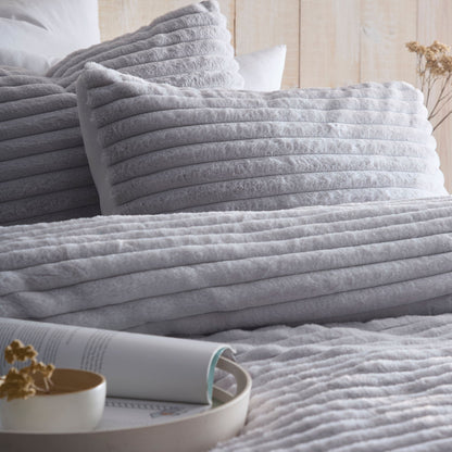 Morritz Duvet Cover Set in Grey - Duvet Cover Set - Appletree