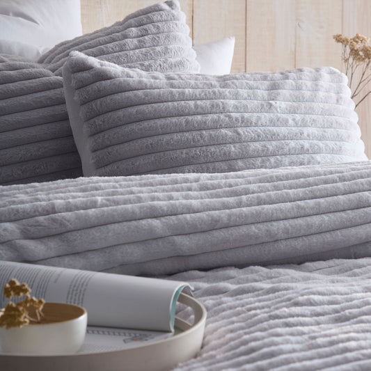 Morritz Duvet Cover Set in Grey - Duvet Cover Set - Appletree