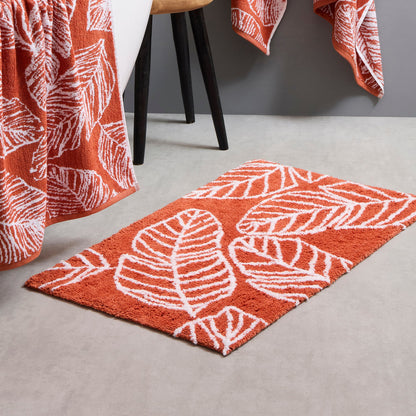 Matteo Bath Mat by Fusion Bathroom in Terracotta 50 x 80cm - Bath Mat - Fusion Bathroom