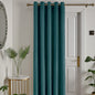 Montrose Eyelet Single Panel Door Curtain in Teal - Eyelet Single Panel Door Curtain - Laurence Llewelyn-Bowen