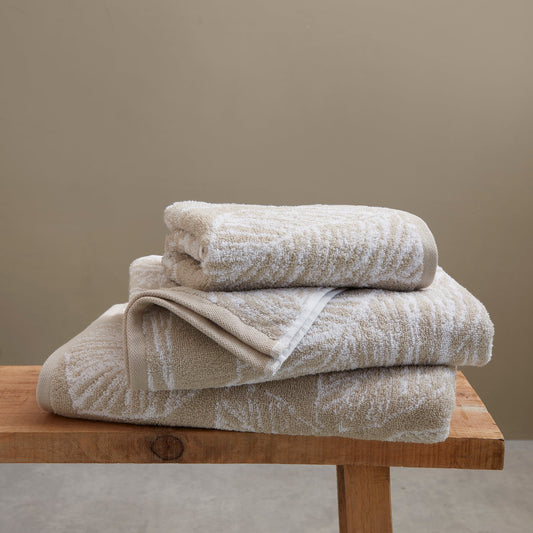 Matteo Towels by Fusion Bathroom in Natural - Towels - Fusion Bathroom
