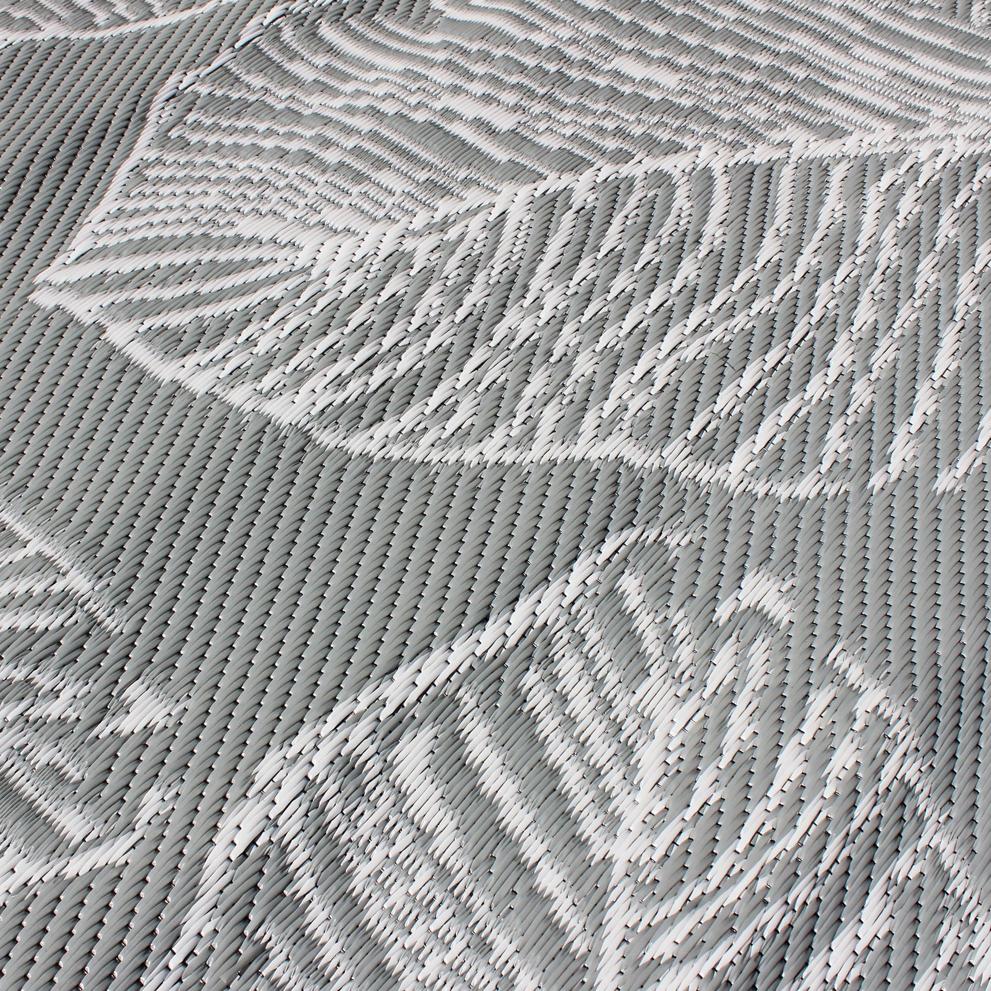 Matteo Outdoor Rug by Fusion in Grey 120 x 170cm - Outdoor Rug - Fusion