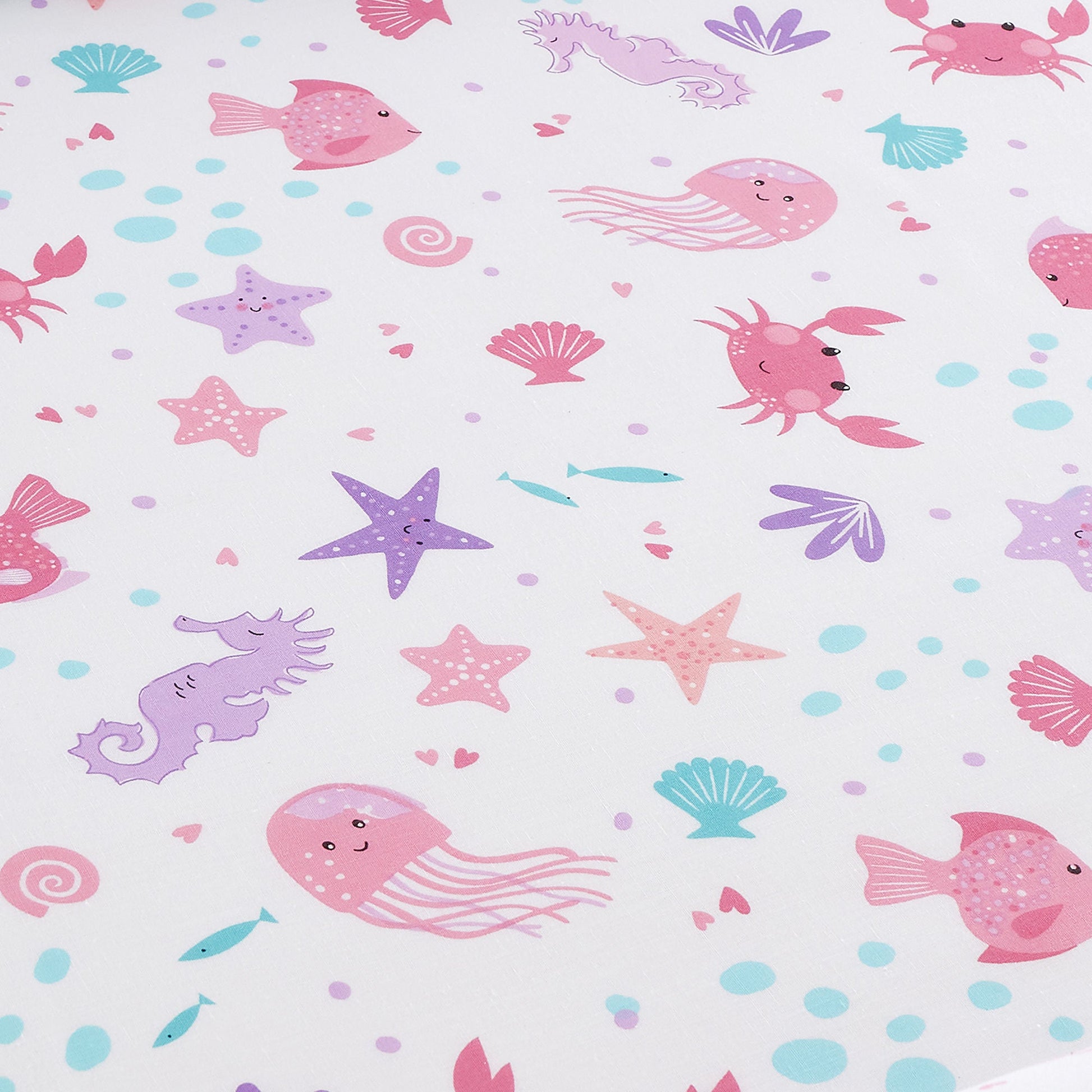 Mermaid Vibes Duvet Cover Set by Bedlam in Aqua - Duvet Cover Set - Bedlam